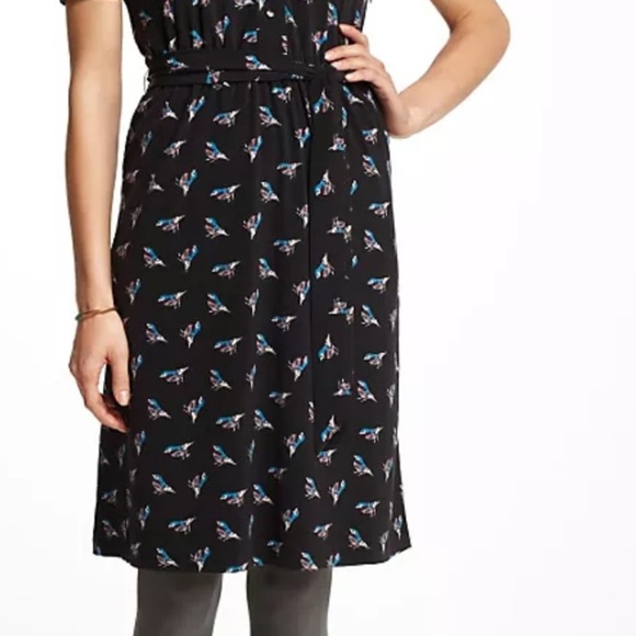 Karen Walker HI THERE (Anthropologie) size 6 EUC Dress with Blue Floral Design - Picture 14 of 14